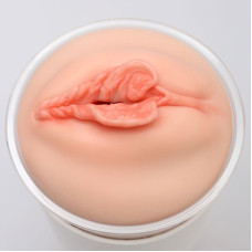 Мастурбатор-вагіна Naked Factory Cup Sleeve V–4, наскрізний