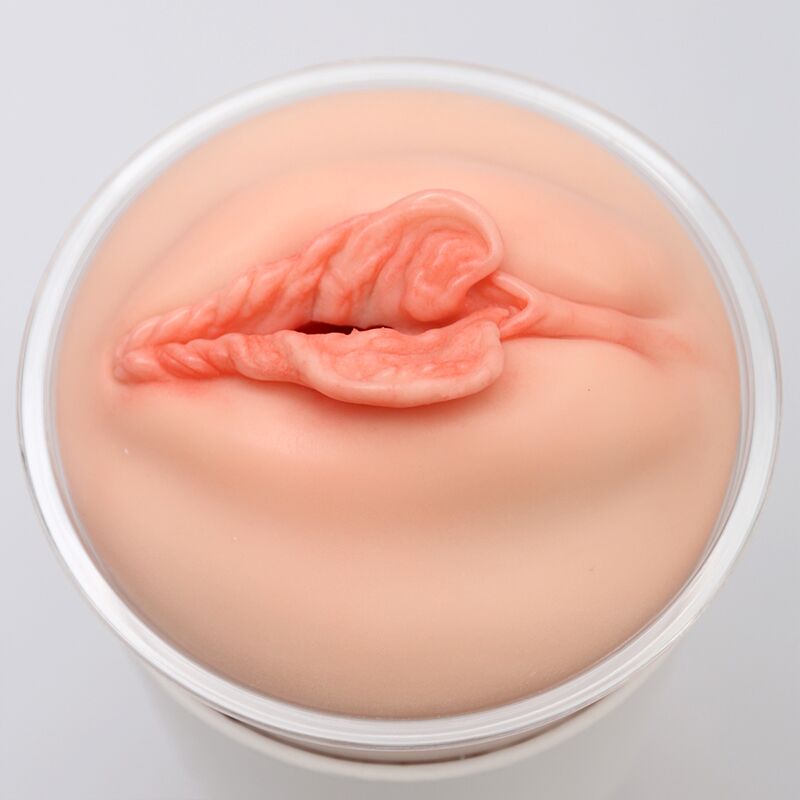 Мастурбатор-вагіна Naked Factory Cup Sleeve V–4, наскрізний