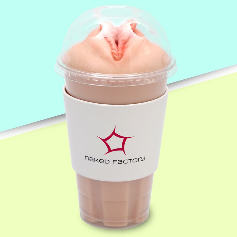 Мастурбатор-вагіна Naked Factory Cup Sleeve V–4, наскрізний