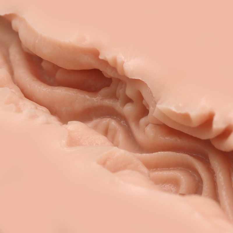 Мастурбатор-вагіна Naked Factory Cup Sleeve V–4, наскрізний