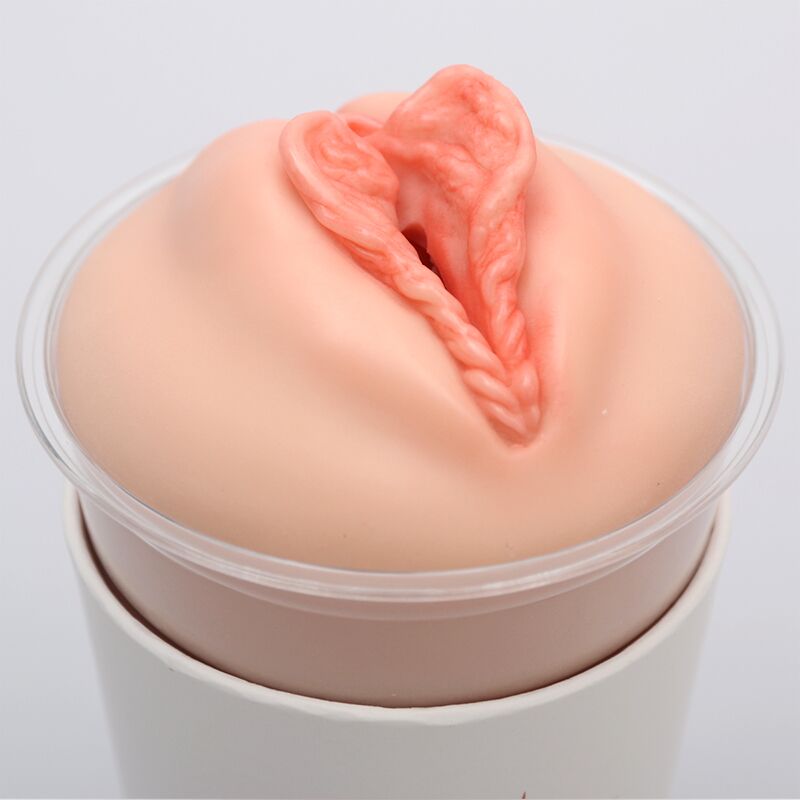 Мастурбатор-вагіна Naked Factory Cup Sleeve V–4, наскрізний