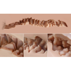 Мастурбатор-попка Naked Factory NICOLE, вагіна + анус, дуже реалістичний, наскрізний