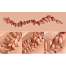 Мастурбатор Naked Factory TRISHA A TYPE, гладенька вагіна + анус, дуже реалістичний