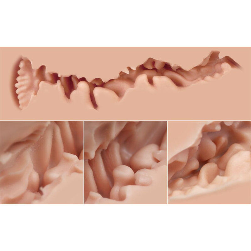 Мастурбатор Naked Factory TRISHA A TYPE, гладенька вагіна + анус, дуже реалістичний