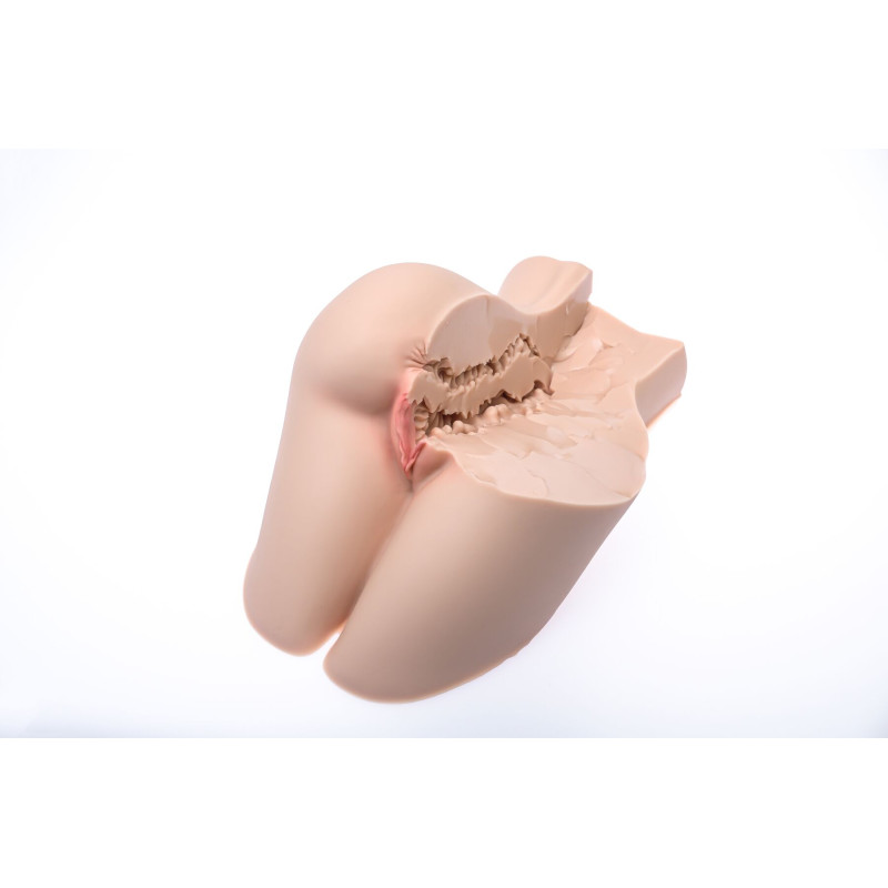 Мастурбатор Naked Factory TRISHA A TYPE, гладенька вагіна + анус, дуже реалістичний