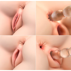 Мастурбатор Naked Factory TRISHA A TYPE, гладенька вагіна + анус, дуже реалістичний