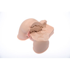 Мастурбатор-попка Naked Factory KATE, вагіна + анус, дуже реалістичний, наскрізний