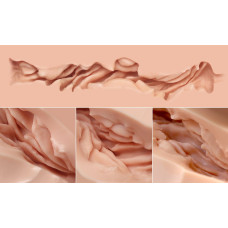 Мастурбатор-торс Naked Factory JESSICA A TYPE, великі груди, дуже реалістичний, наскрізний