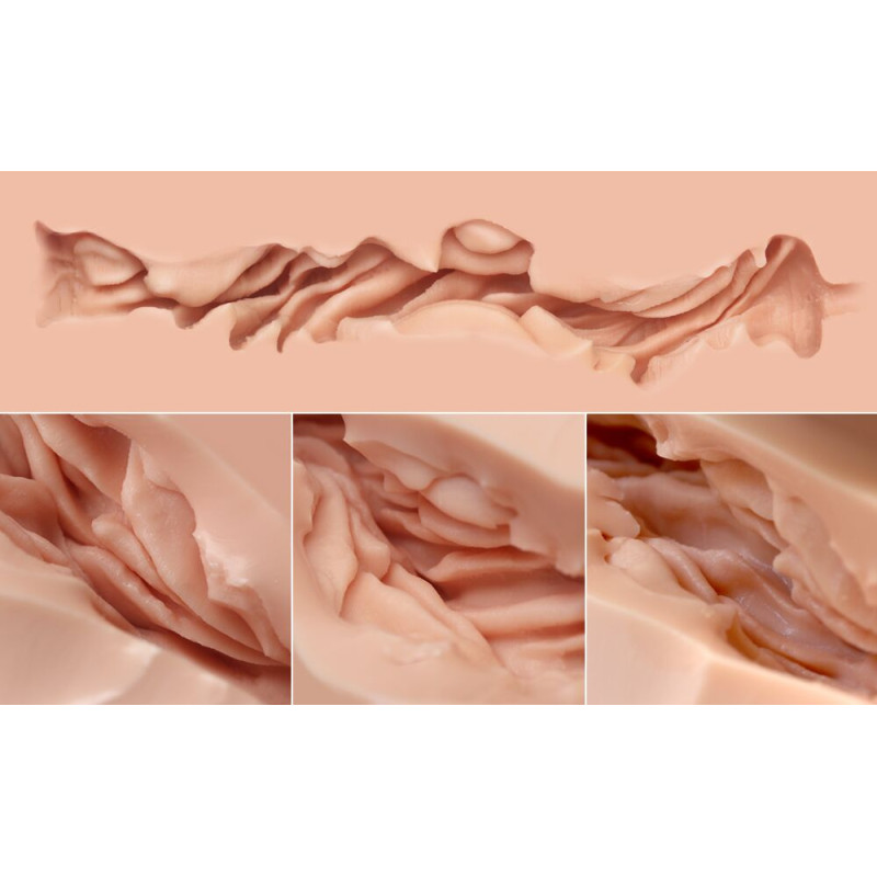 Мастурбатор-торс Naked Factory JESSICA B TYPE, природні груди, дуже реалістичний, наскрізний