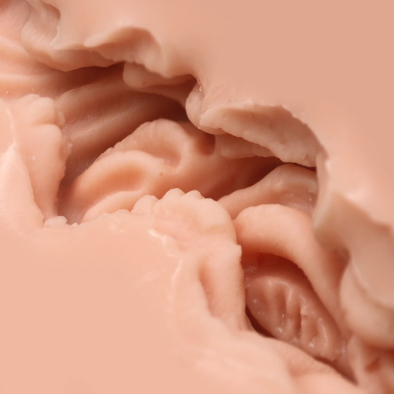 Мастурбатор-вагіна Naked Factory Cup Sleeve V–1, наскрізний