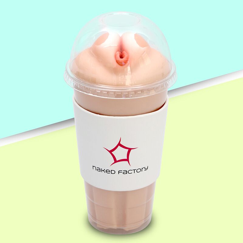 Мастурбатор-вагіна Naked Factory Cup Sleeve V–1, наскрізний