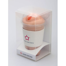 Мастурбатор-вагіна Naked Factory Cup Sleeve V–1, наскрізний