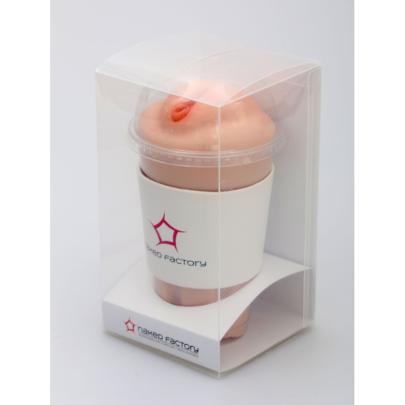Мастурбатор-вагіна Naked Factory Cup Sleeve V–1, наскрізний