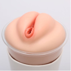 Мастурбатор-вагіна Naked Factory Cup Sleeve V–1, наскрізний