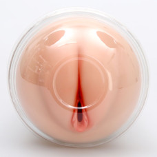 Мастурбатор-вагіна Naked Factory Cup Sleeve V–1, наскрізний