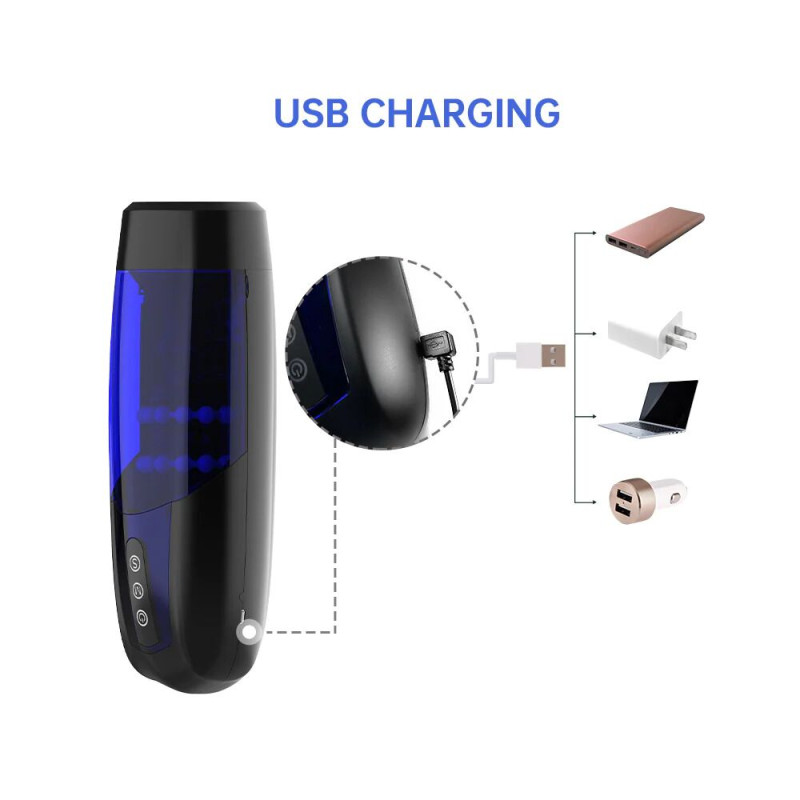 Інтерактивний смарт мастурбатор Magic Motion Xone, імітація фрикцій, 10 режимів, кнопка турбо Інтерактивний смарт мастурбатор Magic Motion Xone, імітація фрикцій, 10 режимів, кнопка турбо