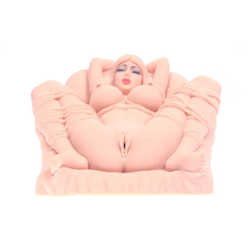 Мастурбатор мини-кукла Kokos Erica Deluxe с вибрацией и массажем