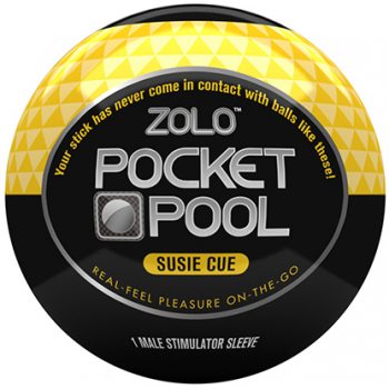 Мастурбатор Zolo Pocket Pool Susie Cue