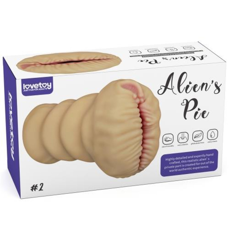 Мастурбатор LoveToy Alien's Pie Masturbator #2 Flesh