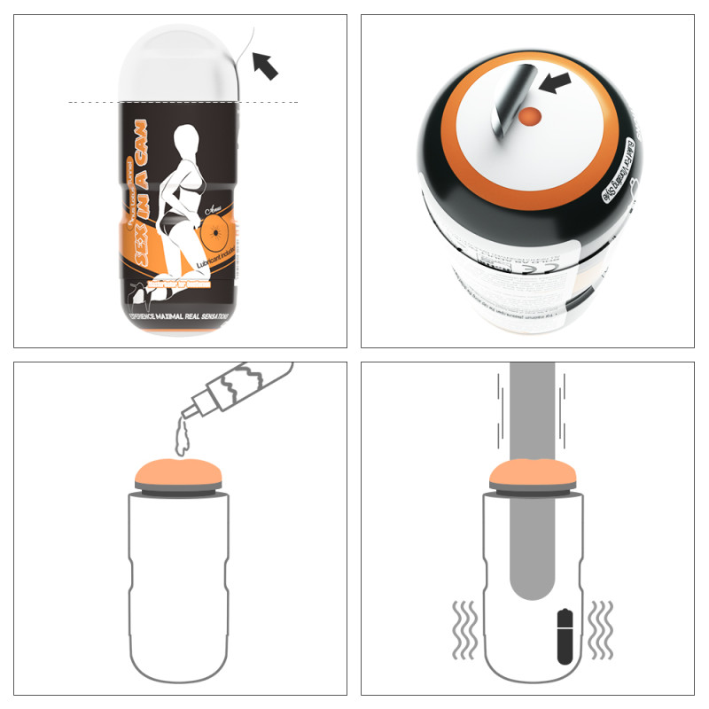 Мастурбатор LoveToy Sex In A Can Anus Lotus Tunnel Vibrating Мастурбатор LoveToy Sex In A Can Anus Lotus Tunnel Vibrating