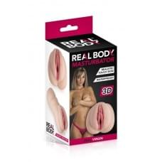 Реалистичный 3D-мастурбатор Вагина девственницы Real Body — The Virgin