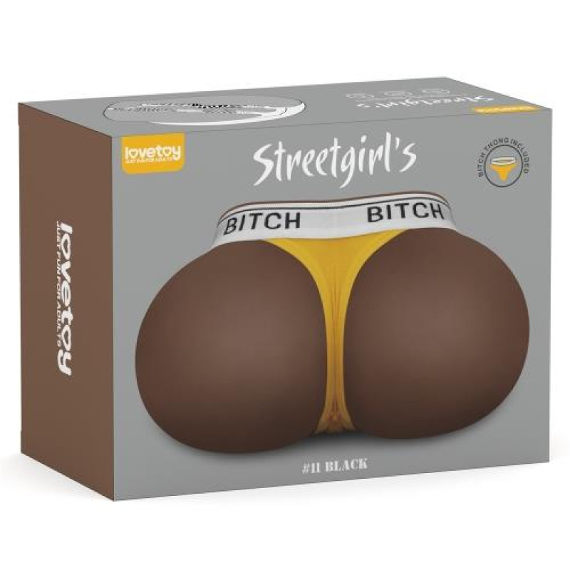 Мастурбатор LoveToy Streetgirl's #11 Black Мастурбатор LoveToy Streetgirl's #11 Black