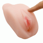 Искусственная вагина LyBaile Cyber Vibrating Vagina Телесная BM0002