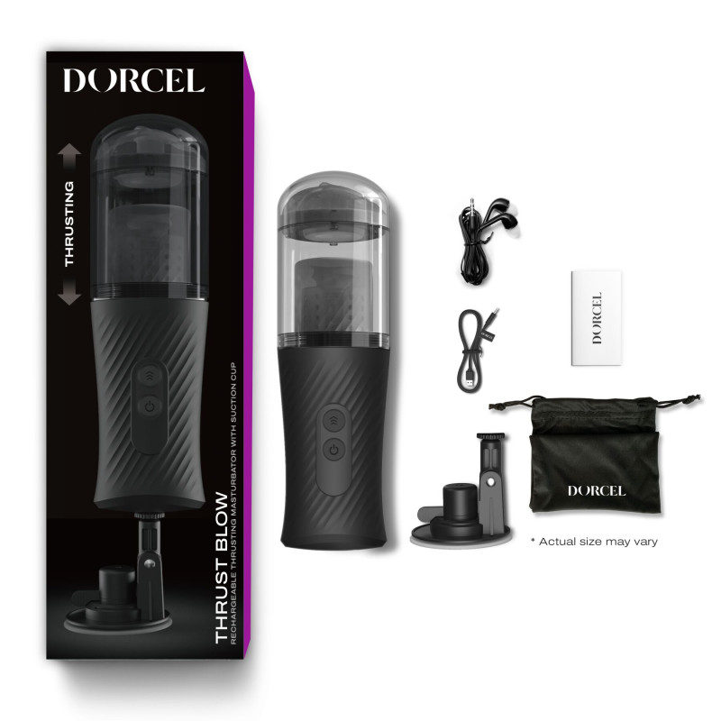 Автоматический мастурбатор Dorcel THRUST BLOW, голосовое сопровождение, присоска Автоматический мастурбатор Dorcel THRUST BLOW, голосовое сопровождение, присоска