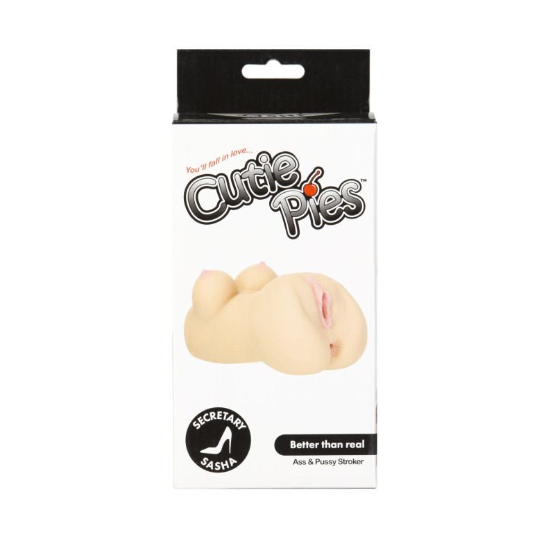 Мастурбатор-вагина и попка Cutie Pies Secretary Sasha Vagina & Ass Masturbator, вибропуля в подарок Мастурбатор-вагина и попка Cutie Pies Secretary Sasha Vagina & Ass Masturbator, вибропуля в подарок