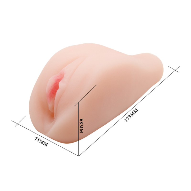 Штучна вагіна LyBaile Cyber Vibrating Vagina Тілесна BM0002 Штучна вагіна LyBaile Cyber Vibrating Vagina Тілесна BM0002