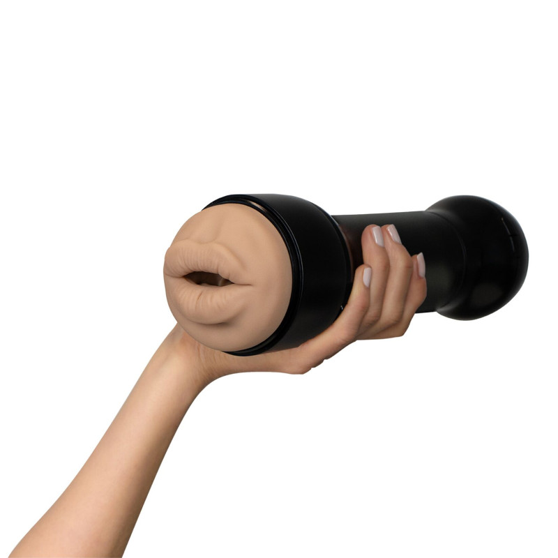 Мастурбатор-ротик Kiiroo FeelVictoria Mouth с всасывающей интерактивной насадкой PowerBlow Combo Set Мастурбатор-ротик Kiiroo FeelVictoria Mouth с всасывающей интерактивной насадкой PowerBlow Combo Set