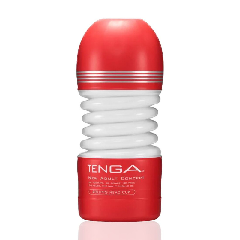 Мастурбатор Tenga Rolling Head Cup з інтенсивною стимуляцією головки Мастурбатор Tenga Rolling Head Cup з інтенсивною стимуляцією головки