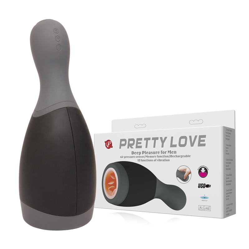Мастурбатор Pretty Love Deep Pleasure for Men Masturbator Черный Мастурбатор Pretty Love Deep Pleasure for Men Masturbator Черный