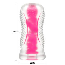 Мастурбатор LoveToy Lumino Play Masturbator Pink Glow 6"