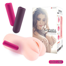 Мастурбатор-вагина двухслойный Kokos Sandara Vibe