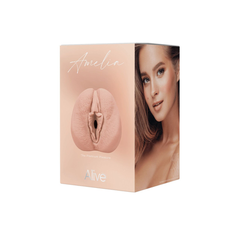 Мастурбатор-вагіна Alive Amelia Super Realistic Masturbator S Flesh, реалістичний канал Мастурбатор-вагіна Alive Amelia Super Realistic Masturbator S Flesh, реалістичний канал