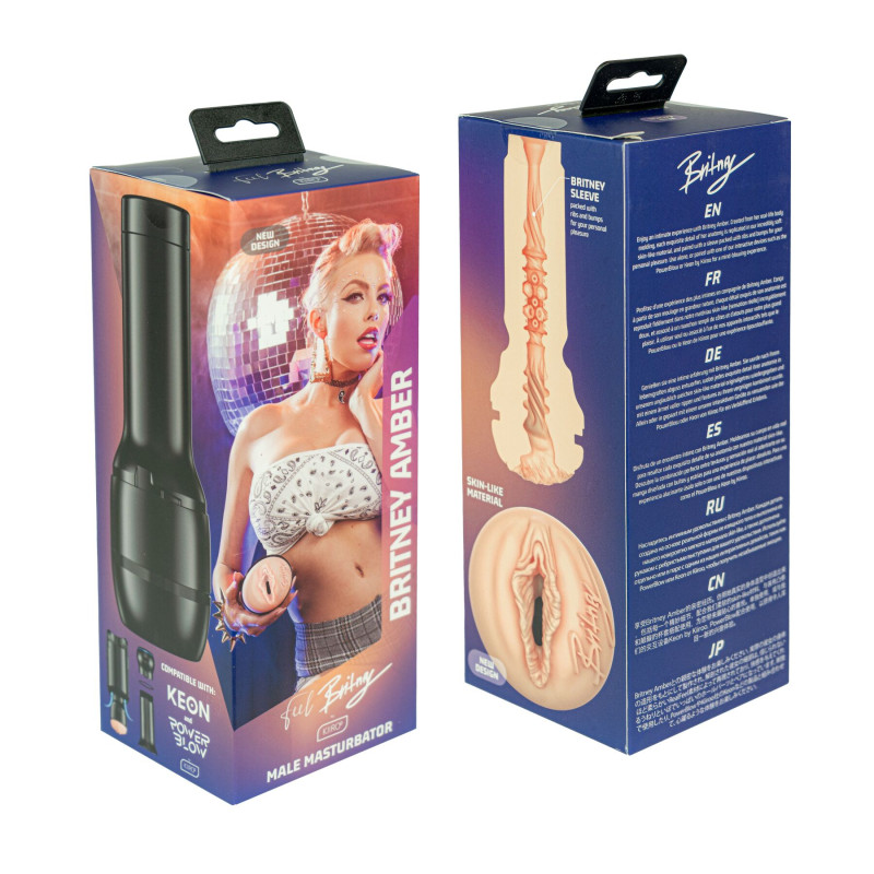 Мастурбатор Kiiroo Feel Britney Amber PBC совместим с PowerBlow и Keon Мастурбатор Kiiroo Feel Britney Amber PBC совместим с PowerBlow и Keon