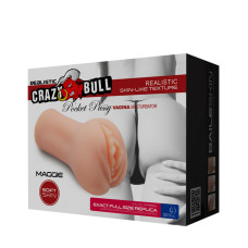 Мастурбатор Crazy Bull Maggie Pocket Pussy