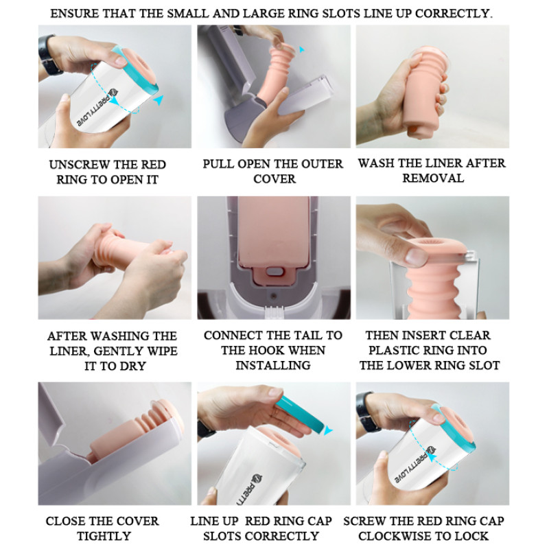 Мастурбатор Pretty Love Aby Anus Masturbator Мастурбатор Pretty Love Aby Anus Masturbator