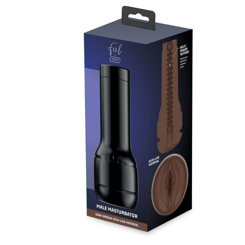 Мастурбатор-вагіна Kiiroo Feel Stroker Dark Brown для секс-машини Kiiroo Keon Мастурбатор-вагіна Kiiroo Feel Stroker Dark Brown для секс-машини Kiiroo Keon