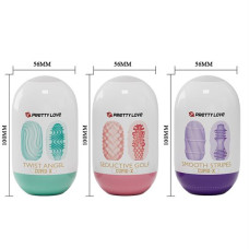 Набор мастурбаторов Pretty Love Cupid X Egg Set, 18 шт.