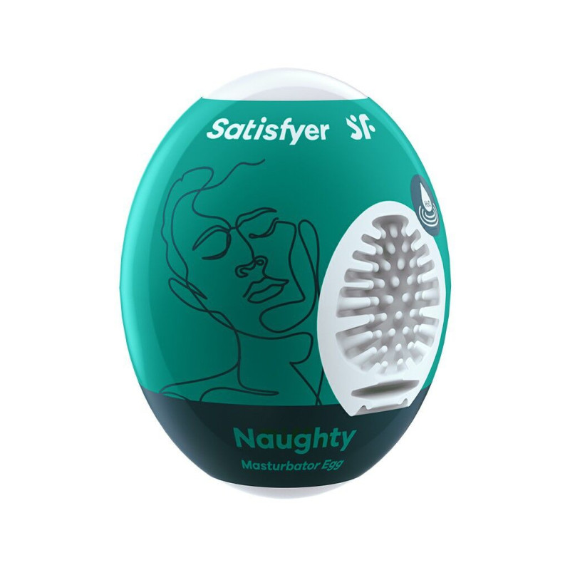 Самосмазывающийся мастурбатор-яйцо Satisfyer Egg Naughty Самосмазывающийся мастурбатор-яйцо Satisfyer Egg Naughty