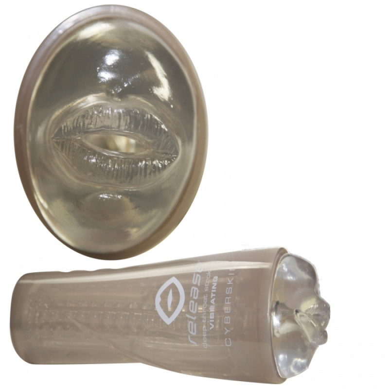 Мастурбатор-ротик Topco Sales Cyberskin Release Прозорий Мастурбатор-ротик Topco Sales Cyberskin Release Прозорий