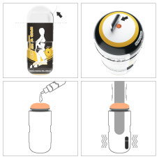 Мастурбатор LoveToy Sex In Can Canus Stamina Tunnel Vibrating