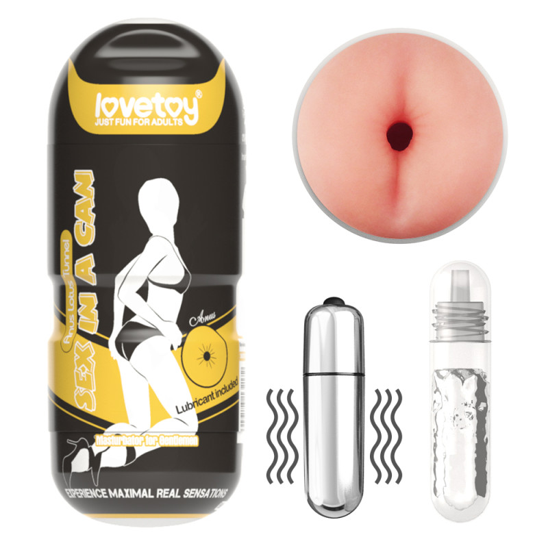 Мастурбатор LoveToy Sex In Can Canus Stamina Tunnel Vibrating Мастурбатор LoveToy Sex In Can Canus Stamina Tunnel Vibrating