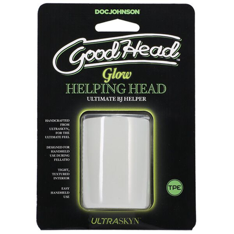 Мастурбатор Doc Johnson GoodHead - Glow Helping Head Мастурбатор Doc Johnson GoodHead - Glow Helping Head