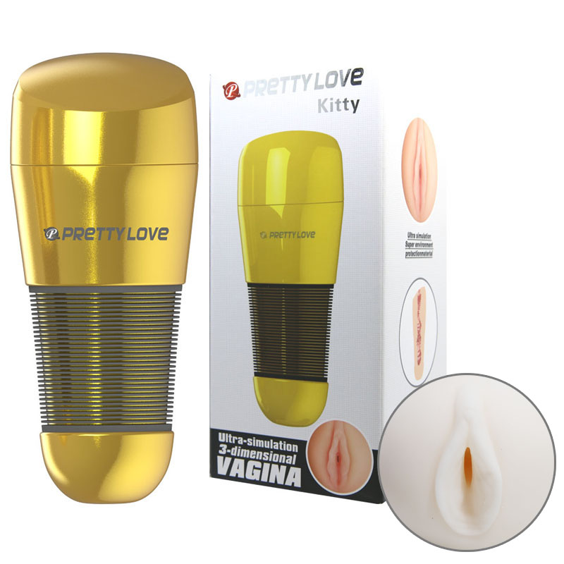 Мастурбатор вагін Pretty Love Kitty Vagina Masturbator Flesh Мастурбатор вагін Pretty Love Kitty Vagina Masturbator Flesh