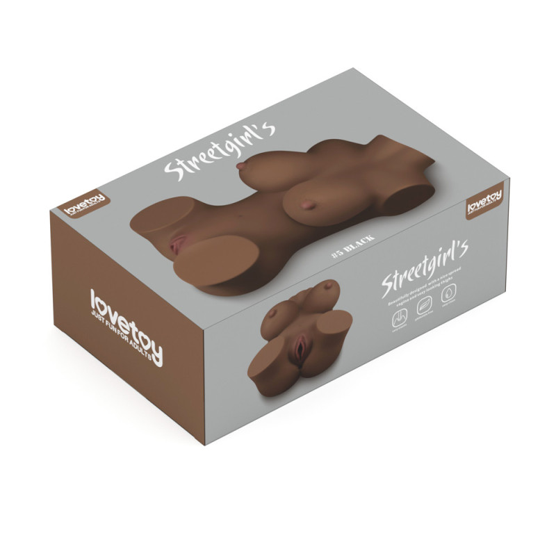 Мастурбатор LoveToy Streetgirl's #5 Black Мастурбатор LoveToy Streetgirl's #5 Black