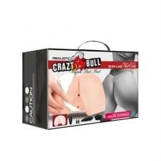 Мастурбатор Crazy Bull Realistic Skin-Like Texture Vagina and Anal