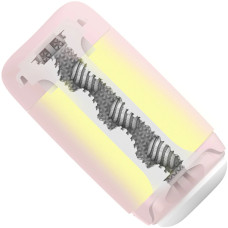 Мастурбатор TENGA PUFFY Strawberry Pink , ультрамягкий материал, многоразовый, сквозной